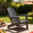 Hdpe Folding Adirondack Chairs With Cup Holder-1864360112