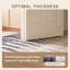 Tapis Brass2 moderne à rayures brossées grises et noires, lavable à la machine, antidérapant, à poils courts, pour intérieur et extérieur, adapté aux animaux domestiques, idéal pour le salon, la chambre, la salle à manger, l'entrée, le corridor ou le bureau.-981220247