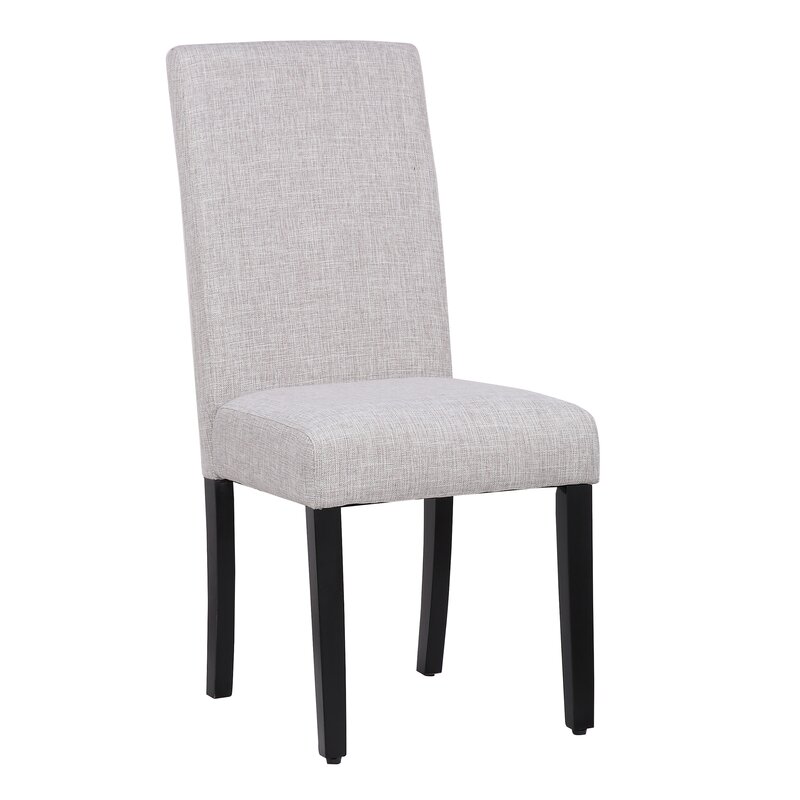 Lark Manor Alysen Linen Solid Back Parsons Chair & Reviews | Wayfair