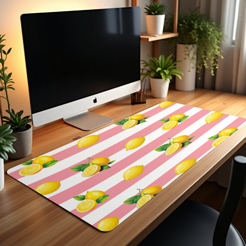 Polyester Desk Pad, 31.5x15.5