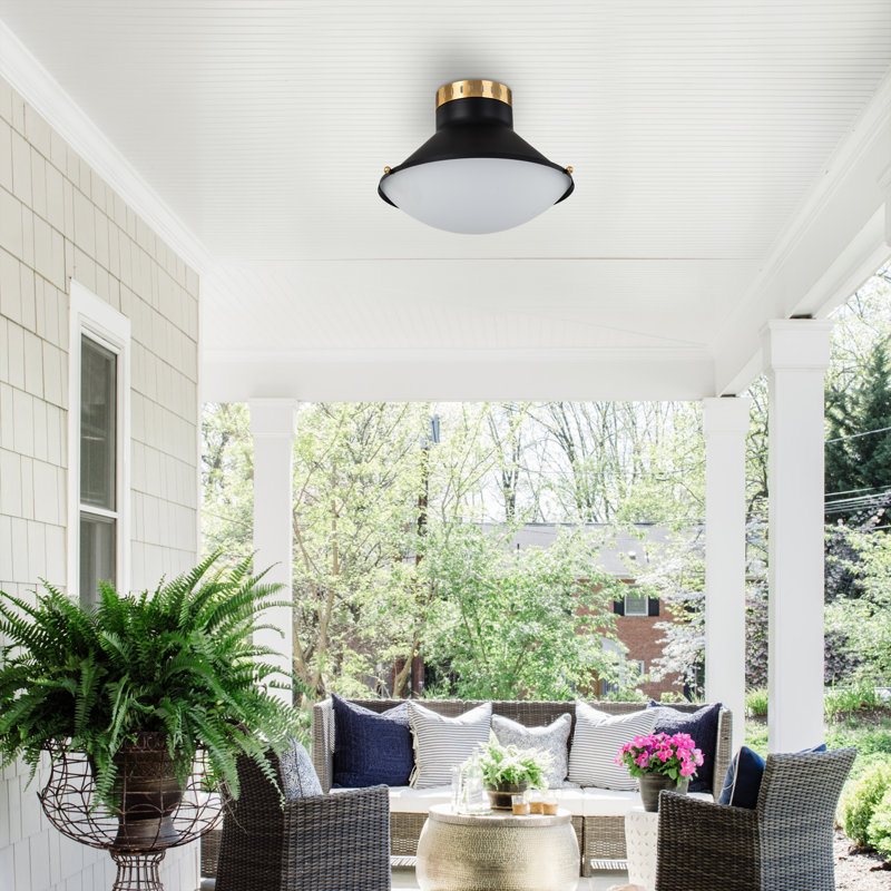 Glass LED Flush Mount