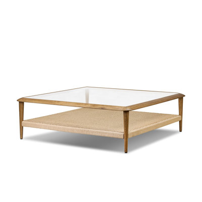 Table basse - Chêne brun moyen