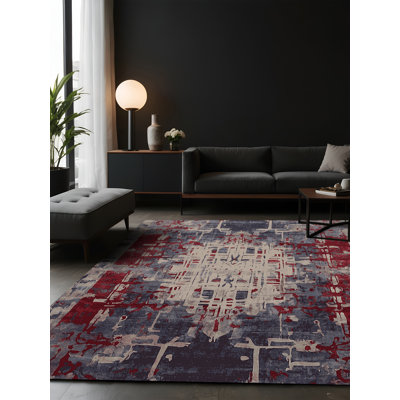 Tapis brun soyeux et moelleux