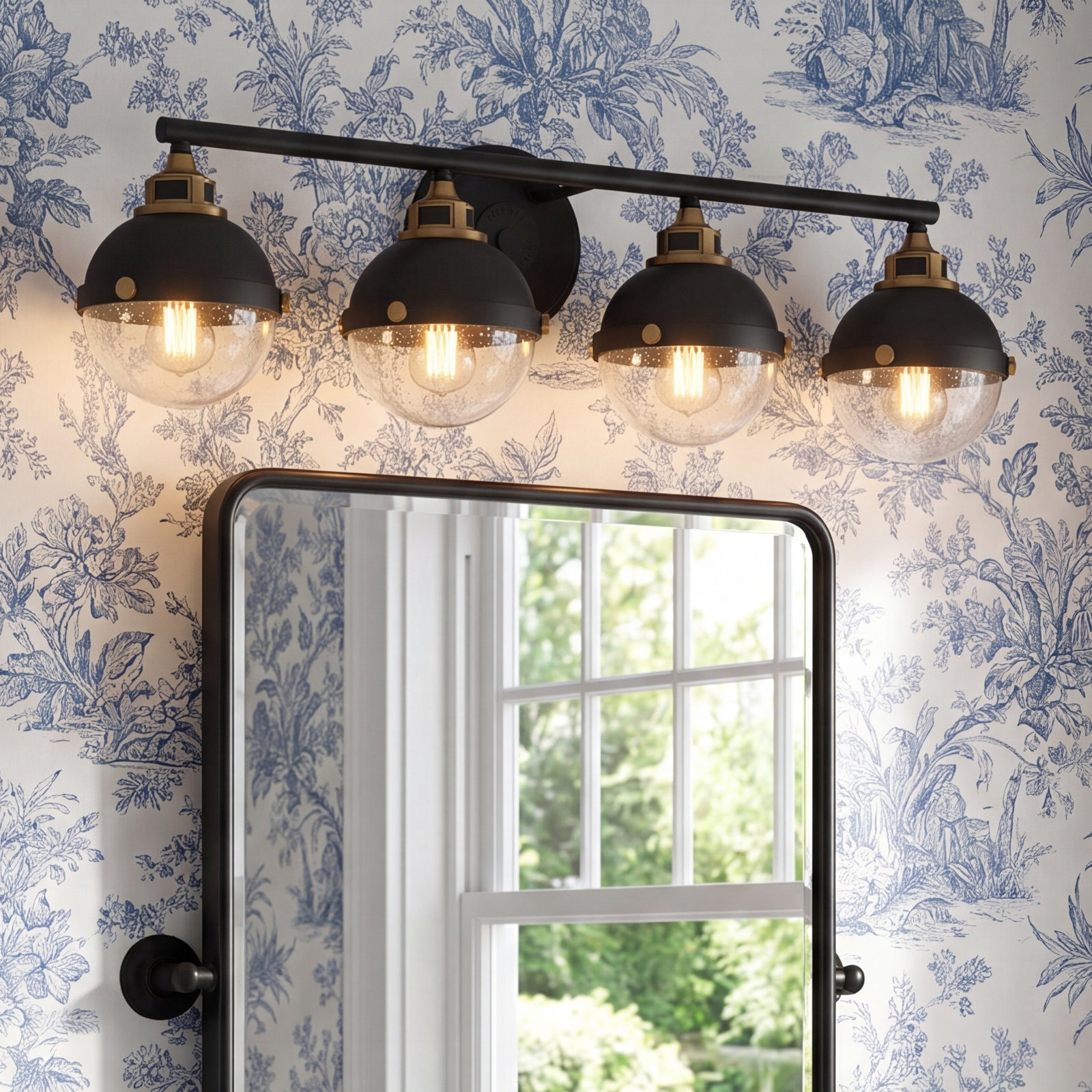 Kyoto 4-Light Dimmable Vanity Light