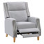 Fauteuil inclinable manuel rembourré Woolbright-48168698