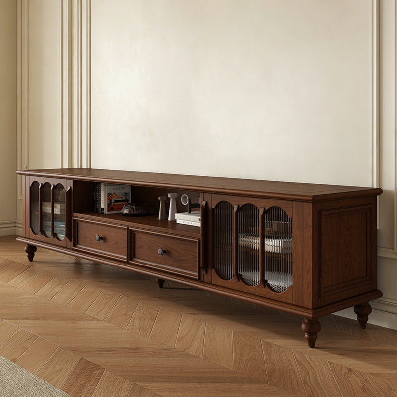 Meubles télé rétro en bois Soli brun noisette, 62.99, Nut-Brown