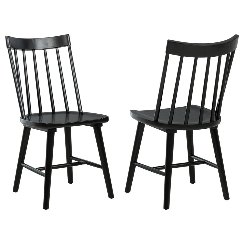 Chaise d'appoint Breslin, Noir / Noir
