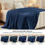 Couverture molletonnée en polyester moelleux Alaska-363026689-363026697