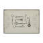 « souvenir keys ii », reproduction d’impression sur toile tendue-33421900