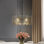 Shoshoni 4-Light Dimmable Drum Chandelier