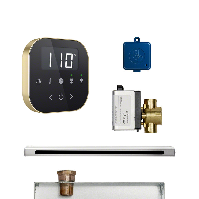Contrôle linéaire du générateur de vapeur AirButler, Bronze brossé / noir