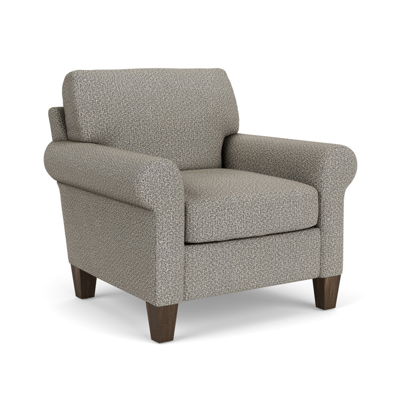 Fauteuil avec accoudoirs larges 37 po Cornesia, Polypropylène Quarry