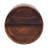 Floating Circle Chestnut Bedside