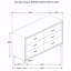 Commode rembourrée 6 tiroirs-121354703