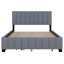 Lit plateforme tapissier Keyon-1892655307