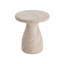 Table d'appoint en béton léger d'extérieur / d'intérieur Travertine-1832214381