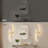 2-Pack Battery Operated Wall Sconces with Remote Control, Non-Hardwired LED Flush Mounted Sconces-129149354-129149359