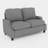 Modern 3 Piece Living Room Sofa Sets With Sectional Couch, Loveseat And Armchair, Ideal For Apartment Comfort And Style