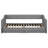 Gray Upholstered Twin XL Daybed Converts To King With Dual Drawers-1971737536