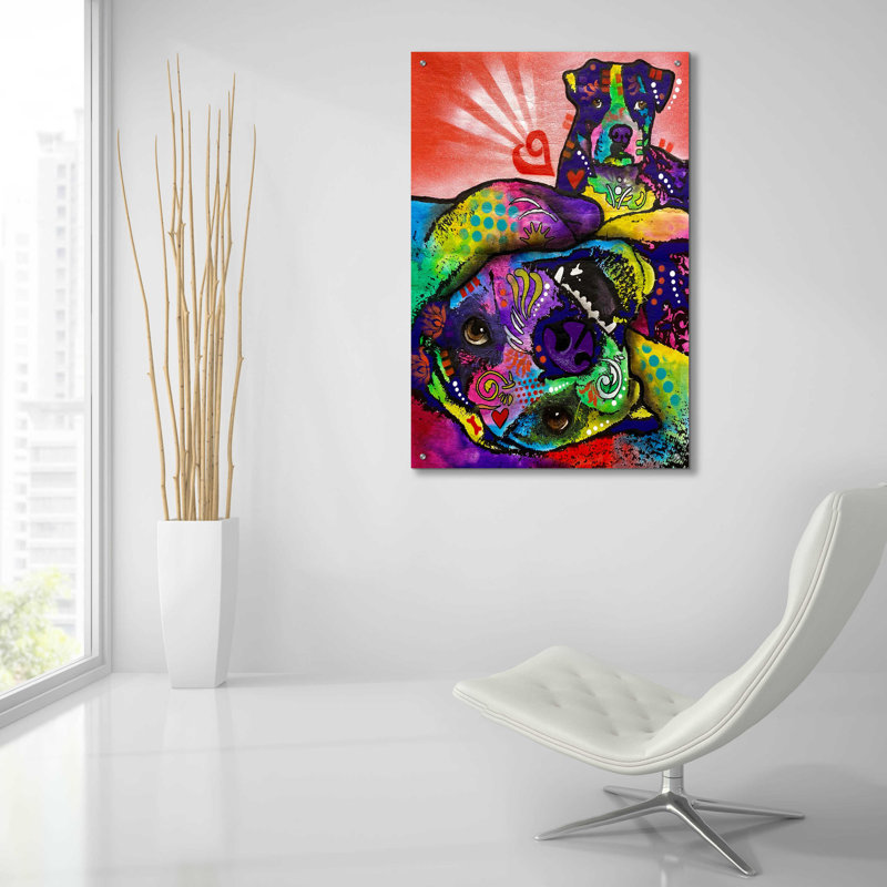 Do A Barrel Roll' by Dean Russo, Acrylic Glass Wall Art, 36" H x 24" W x 0.2" D