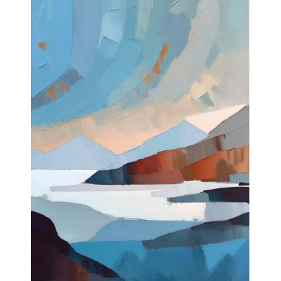 "Paysage 56" sur toile