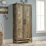 Karn 35.197'' Wide 6 - Shelf Storage Cabinet