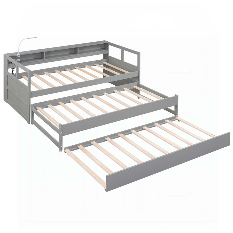 Lit de jour simple TG, Gris