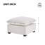 Module de repose-pieds pour canapé modulaire modulaire, assise large, chenille-283361