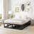 9" Metal Platform Bed Frame, Heavy Duty Thickened Steel Slat Support to 2000lbs, Easy Assembly-1447878623