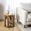 Acacia Wood Side Table