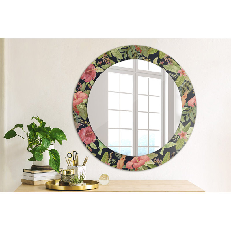 Huldar Glass Flat Wall Mirror