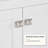 Amandie 24 in. Single Sink Freestanding Bath Vanity in Matte White with White Quartz Top-2139391910-1970058180