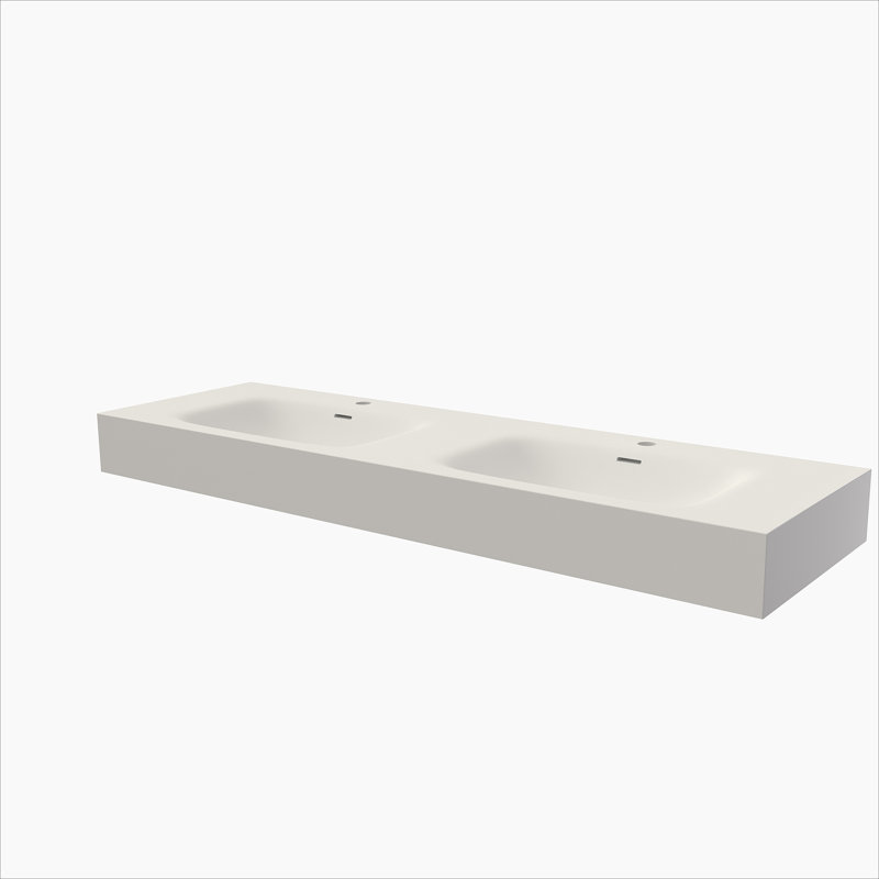Stone Resin Solid Surface Bathroom Vanity Basin Sink