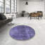 Tapis mauve à motif abstrait Rochus-176925712