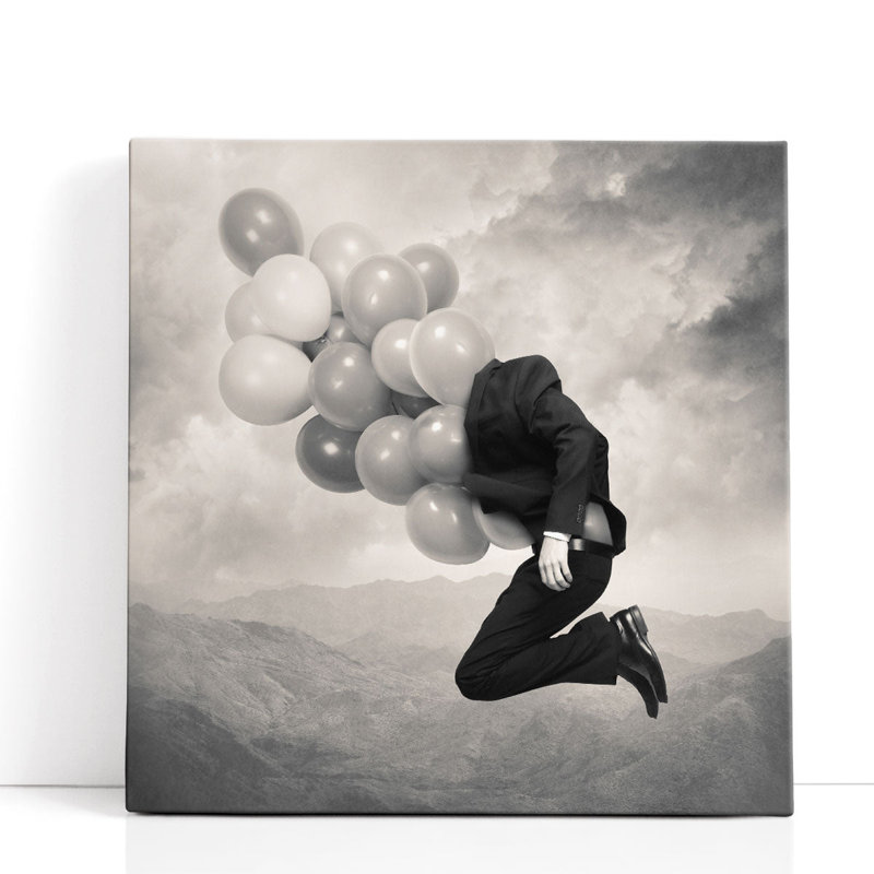 Elsewhere - Canvas Print Wall Art, 40" H x 40" W