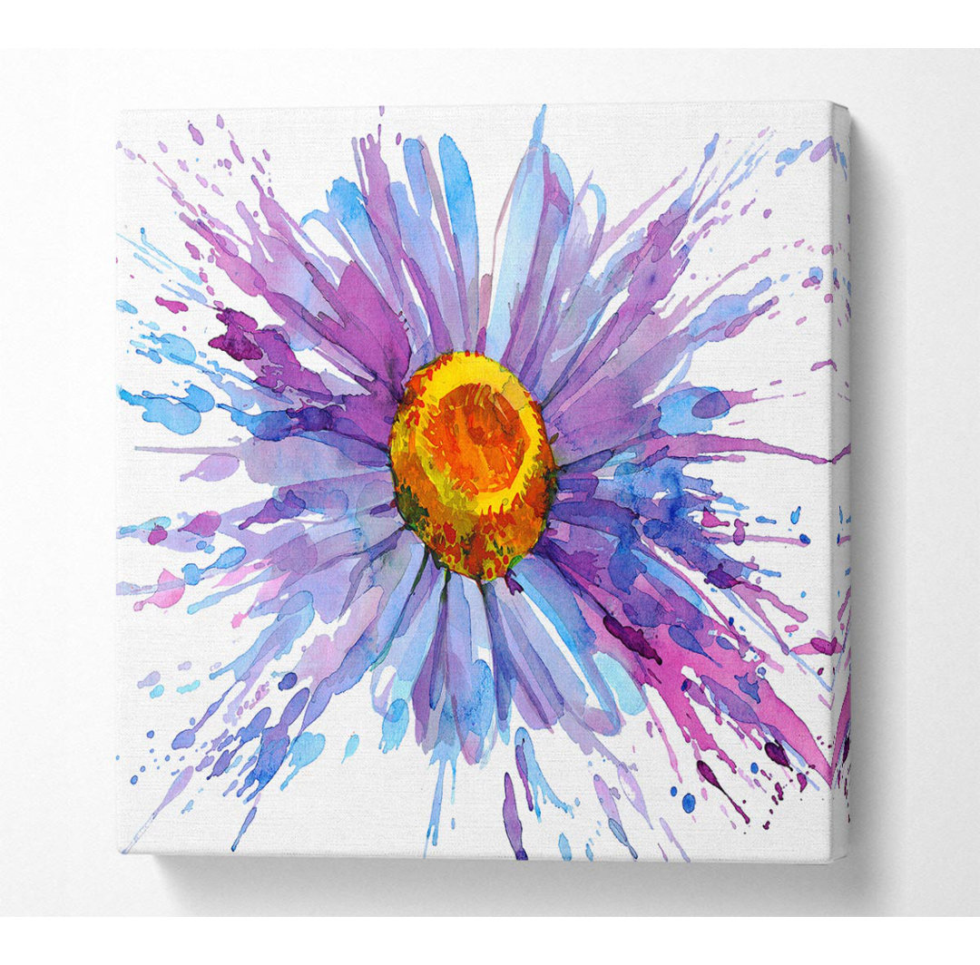 Daisy Splash - Kunstdrucke auf Leinwand