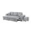 Canapé modulaire réversible avec causeuse coulissante Daniel-907534525