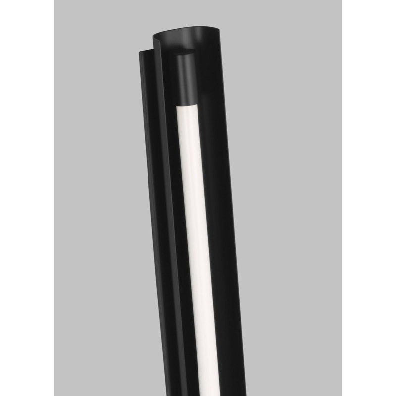 Carson 1 - Light LED Bath Bar, Midnight Black