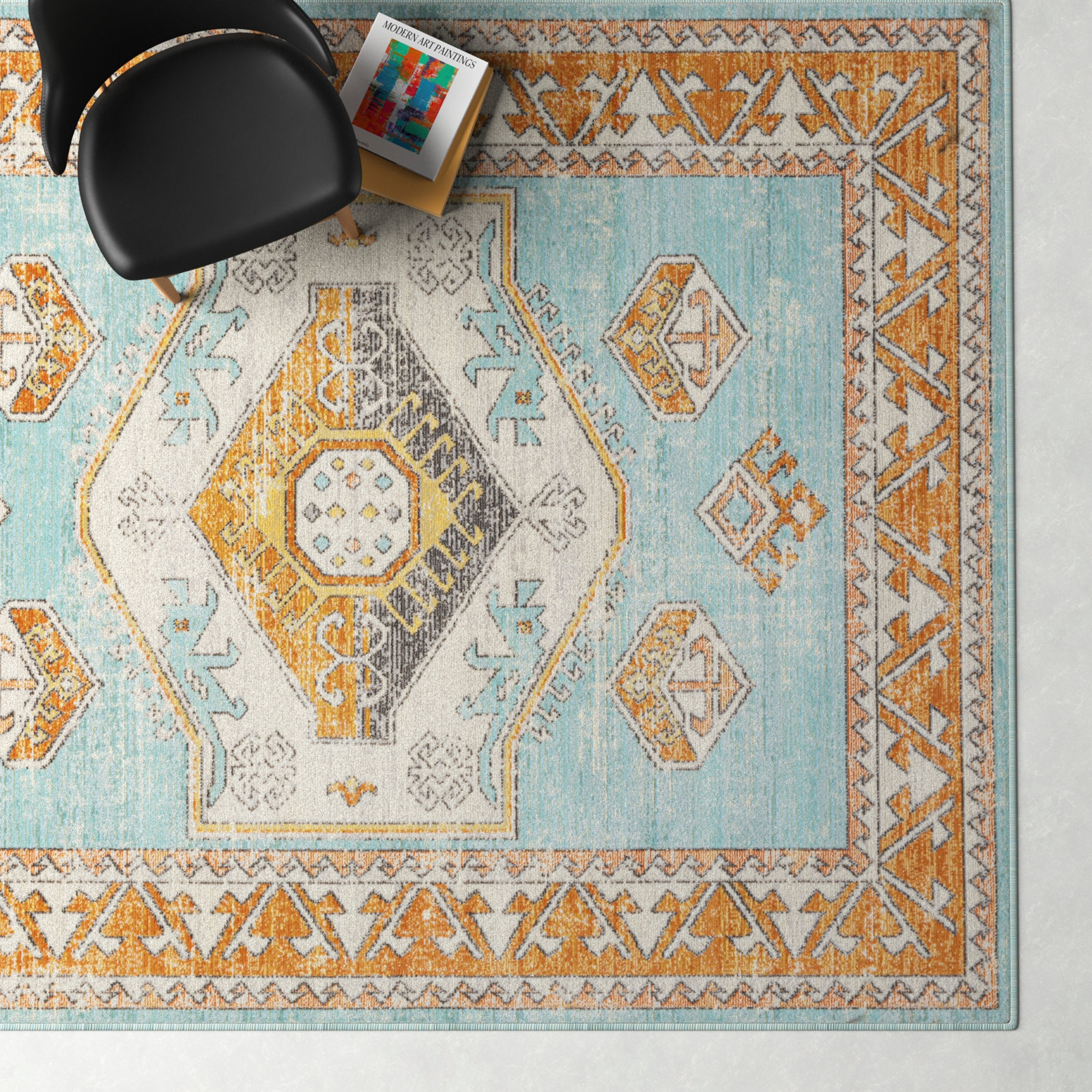 Epps Indoor/Outdoor Rug, Rectangle 5'3" x 7'3"