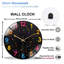 Horloge murale 12 po