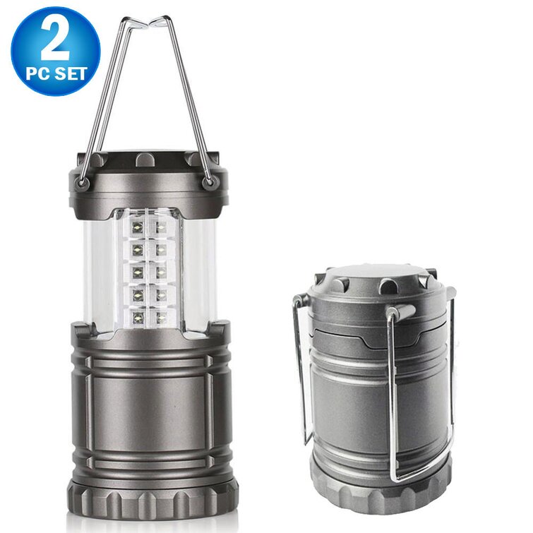 5 Star Super Deals 5'' Battery Powered Integrated LED Outdoor Lantern