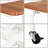 3-Tier Storage Table With Wheels