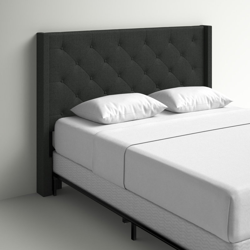 Amiliya Upholstered Headboard, Full/Queen, Gray