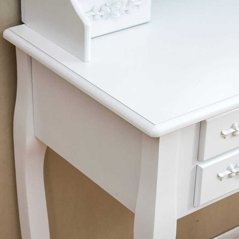 Conaway Dressing Table with Mirror