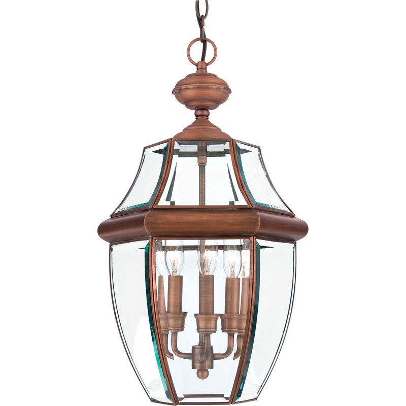 Newbury 3 - Light Outdoor Lighting, Aged Copper