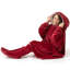 Mikayleigh Snug Oversize Hoodie Blanket Thermal Cozy with Pocket-1756928802