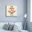 «Vintage Nautical Jp2755d» par Jean Plout, art mural sur toile, 37 po x 37 po