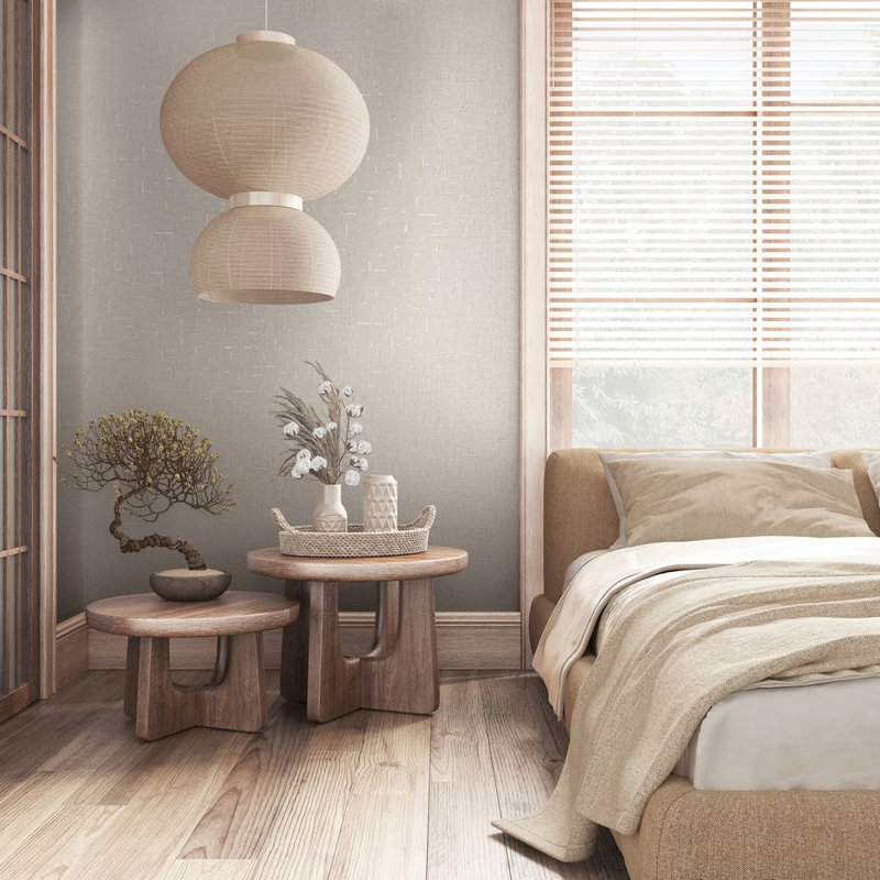 City Romance Collection Shimmery Accents Wallpaper Roll, Greige