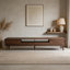 Nut-brown Solid Wood TV Stands-1108890526