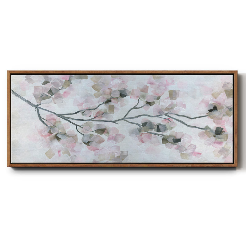 Fleurs de cerisier - toile encadrée, H 24 po x l 60 po